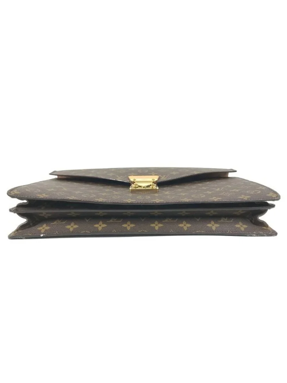 Louis Vuitton Business Bag Serviette Conseil Monogram Canvas Brown